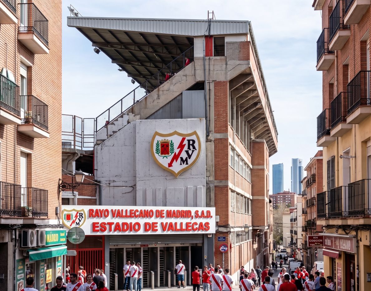 Estadio de Vallecas – Außenansicht